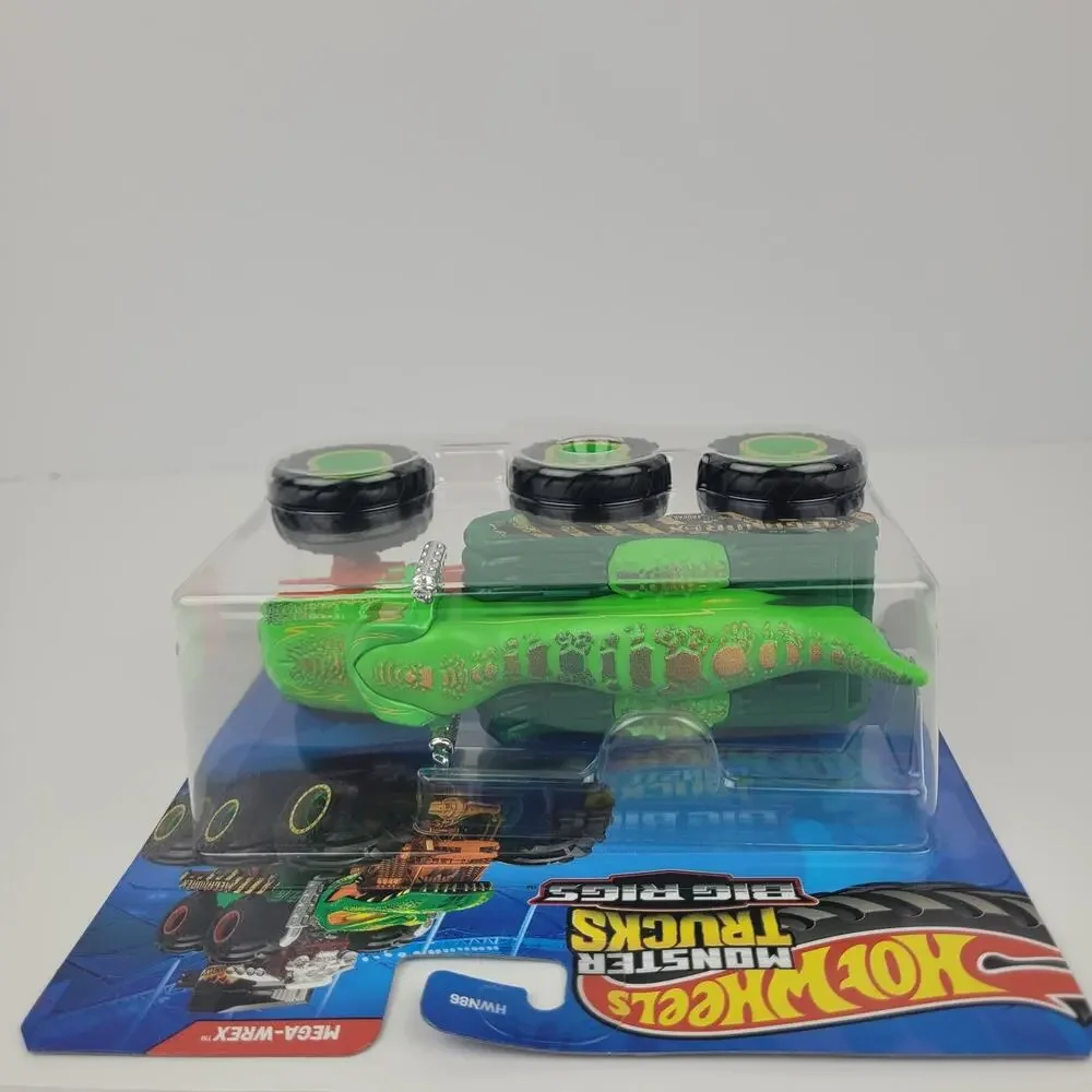 Hot Wheels Monster Trucks Big Rigs Mega-Wrex 6 Wheel 1:64 Diecast Tow Truck
